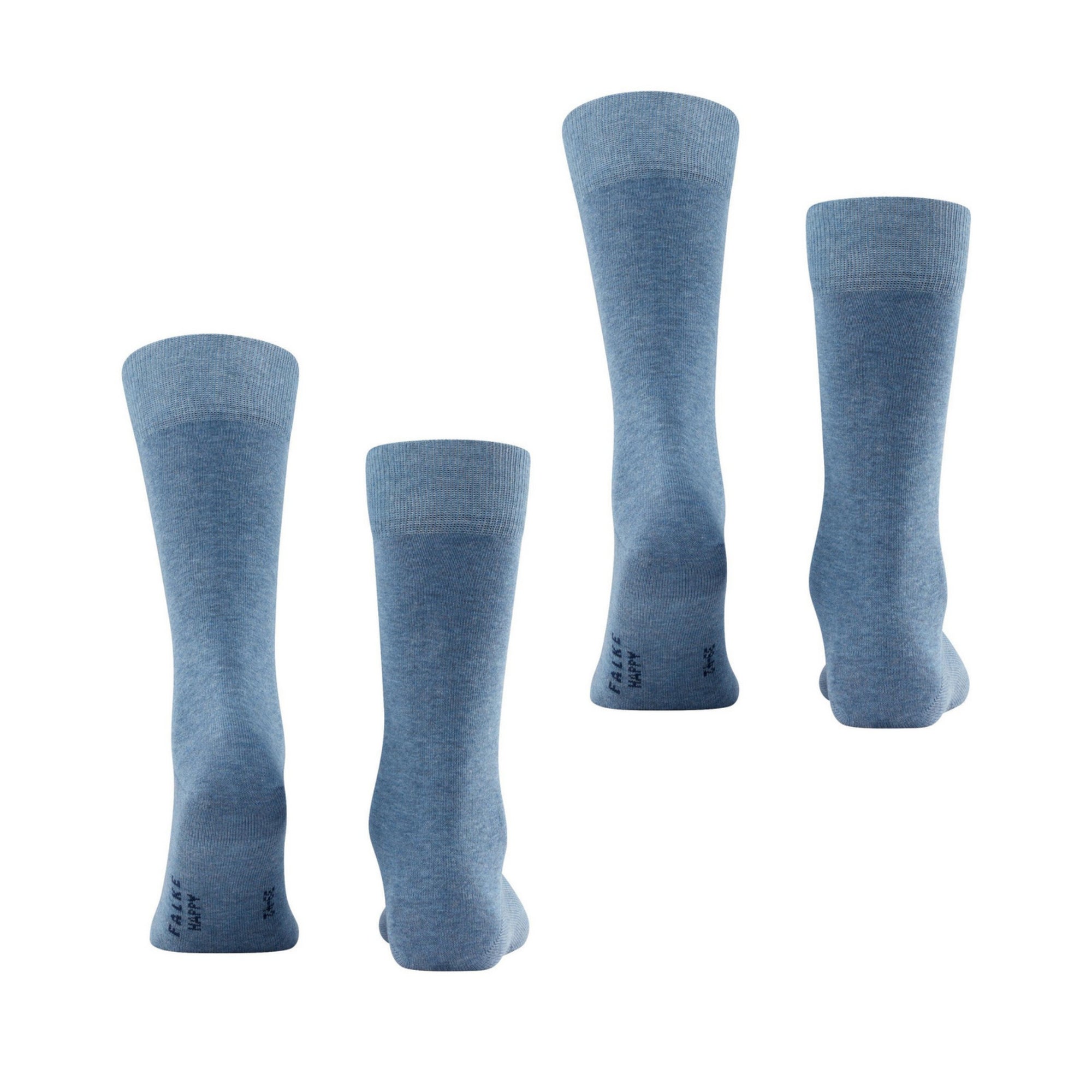 Falke Happy 2-Pack Mens Compact Cotton Socks 14610