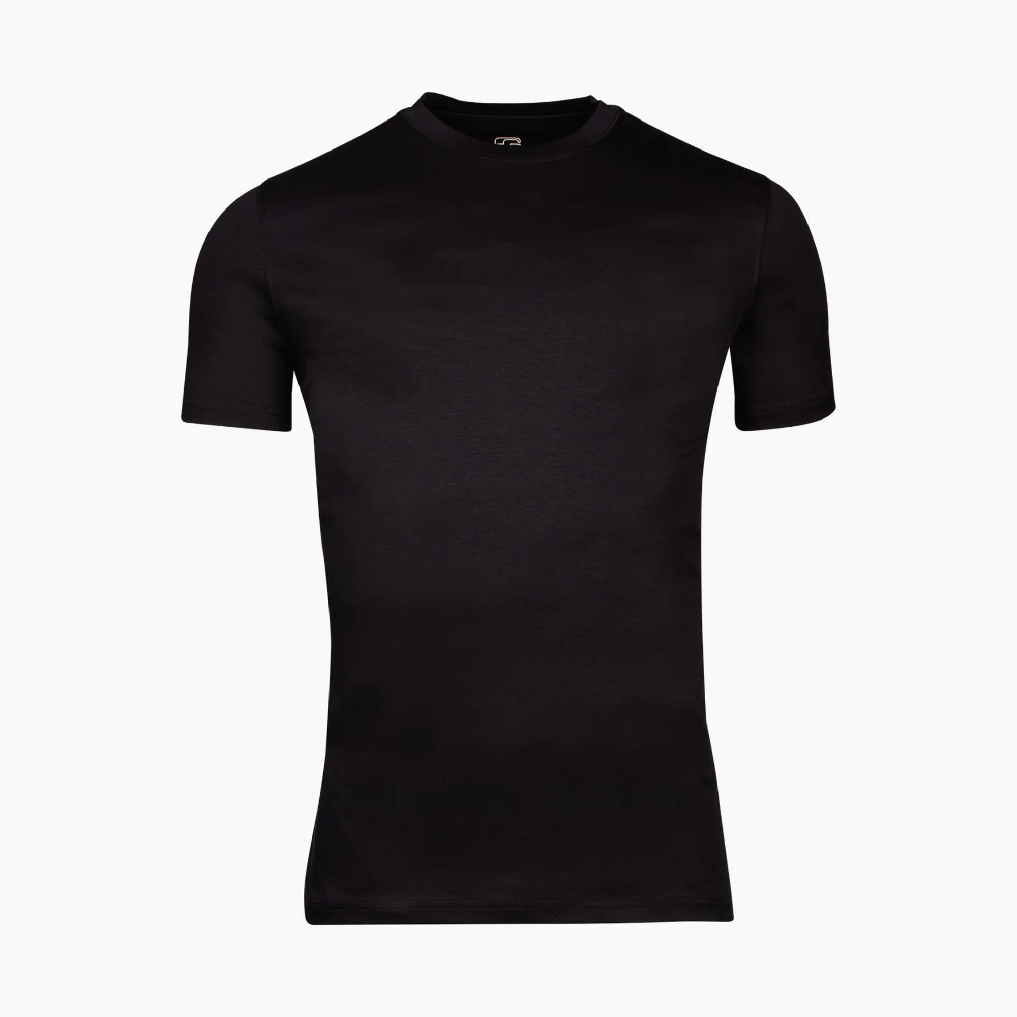 Giordano navy t-shirt on a white background