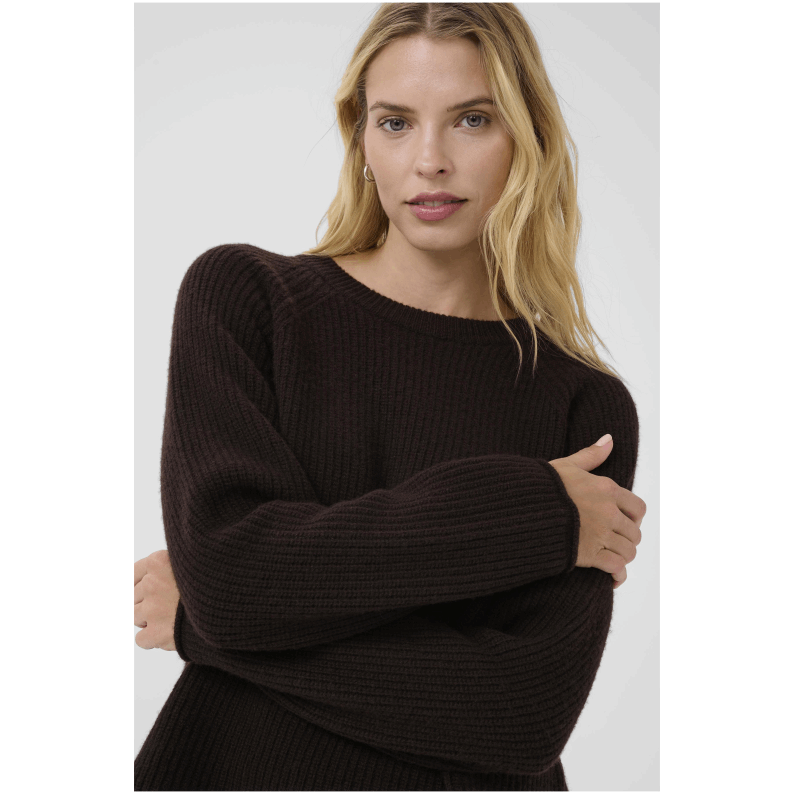 Part Two LuahPW PU Pullover in Ganache