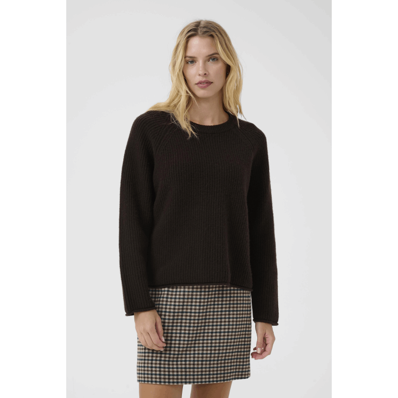 Part Two LuahPW PU Pullover in Ganache