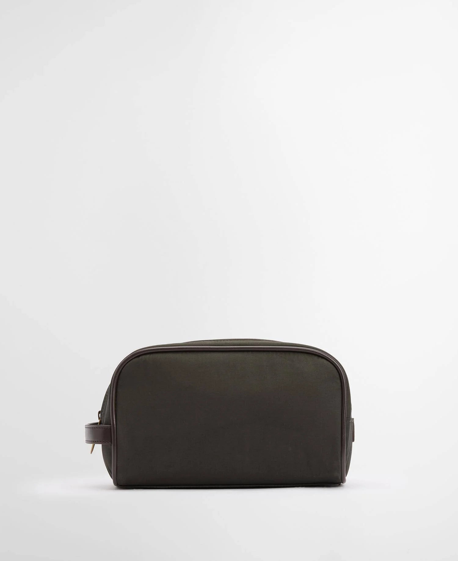 Barbour Wax Washbag in Olive