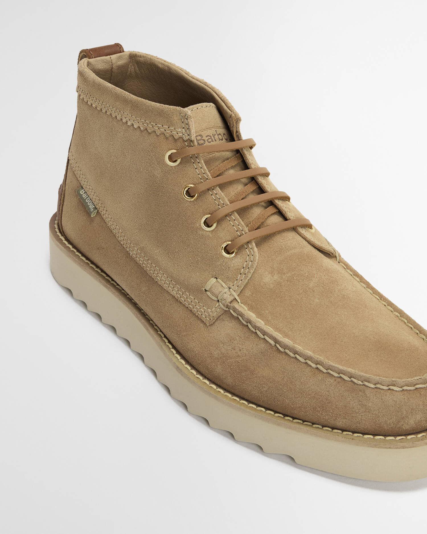 Barbour Hadston Chukka Boots in Trench MFO0822BE5110