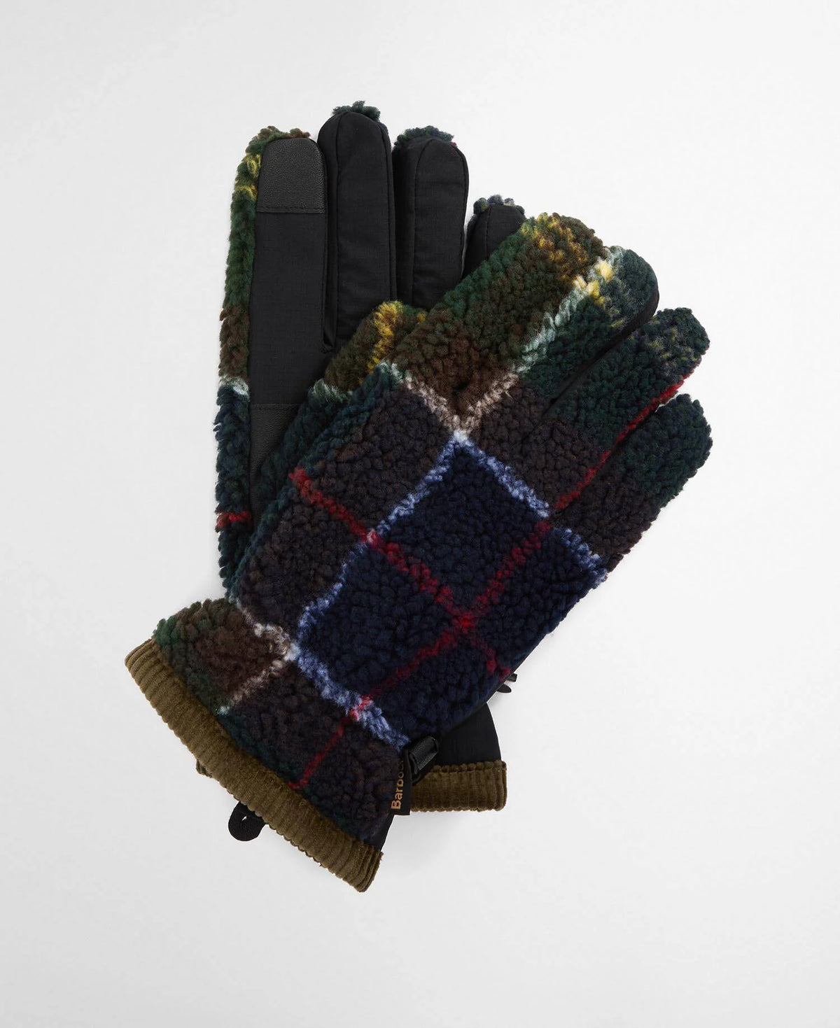  Barbour Field Tartan Fleece Gloves