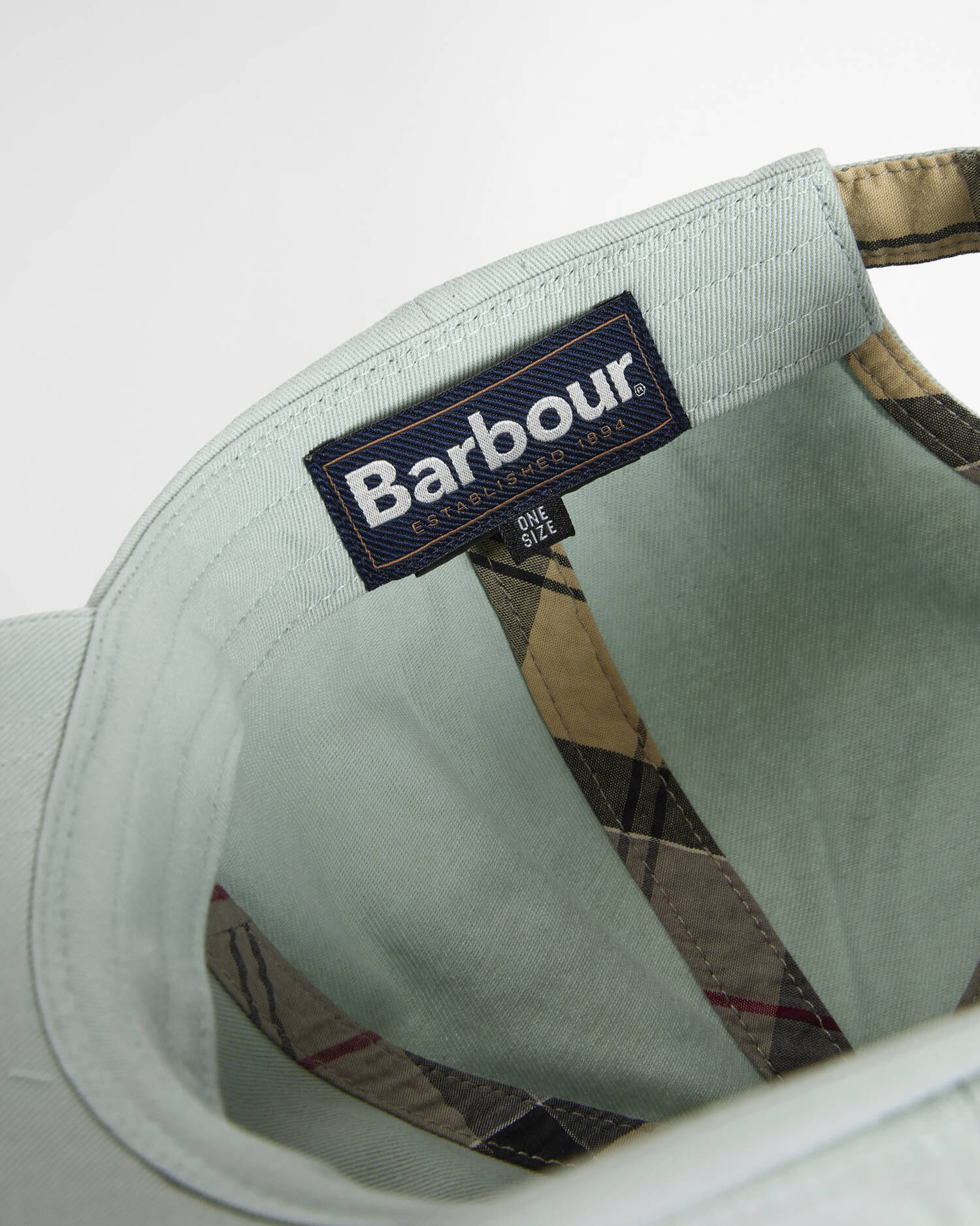 Barbour Cascade Sports Cap in Mint Blue MHA0274BU111