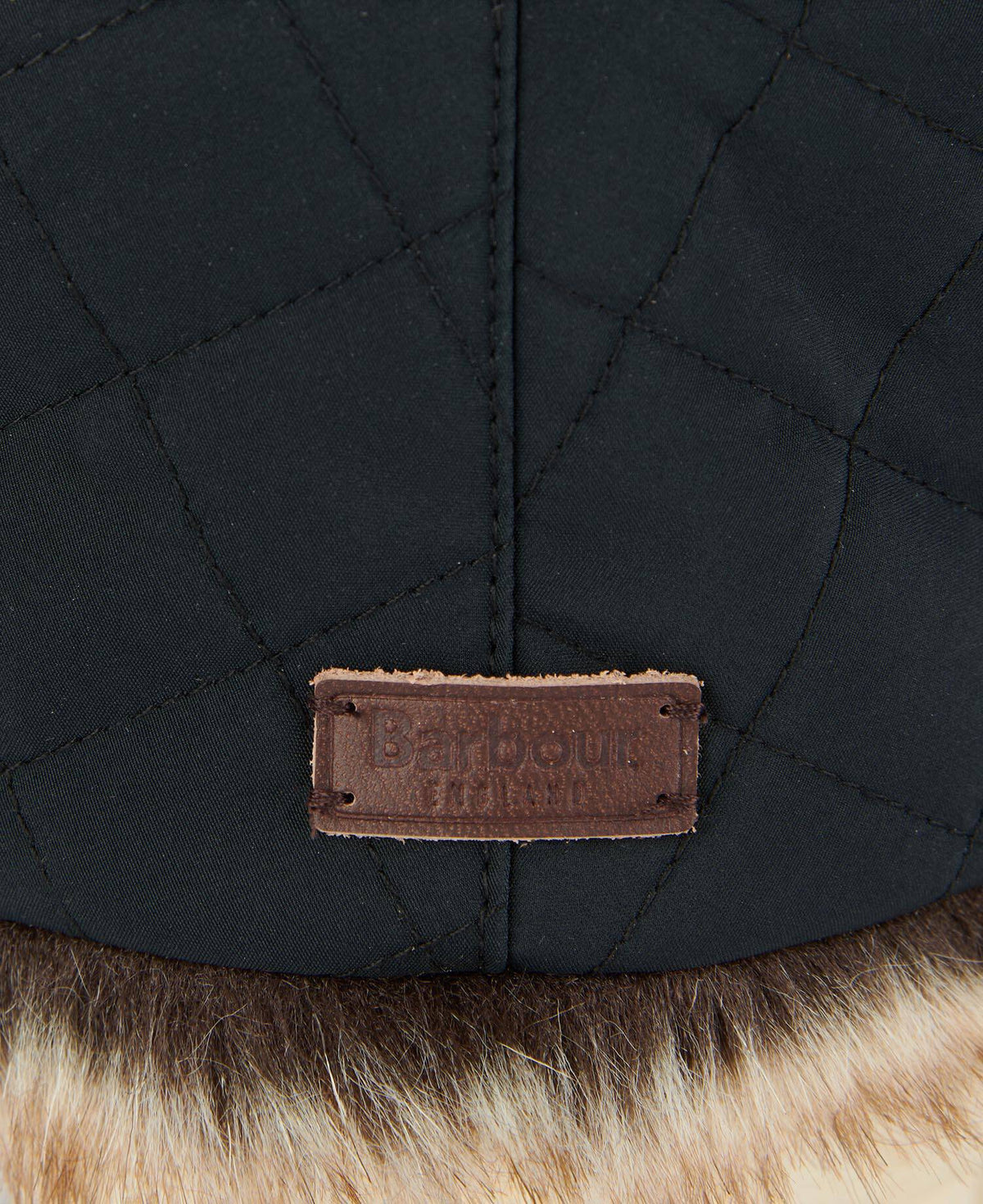Barbour Cleadon Trapper Hat in Classic Black