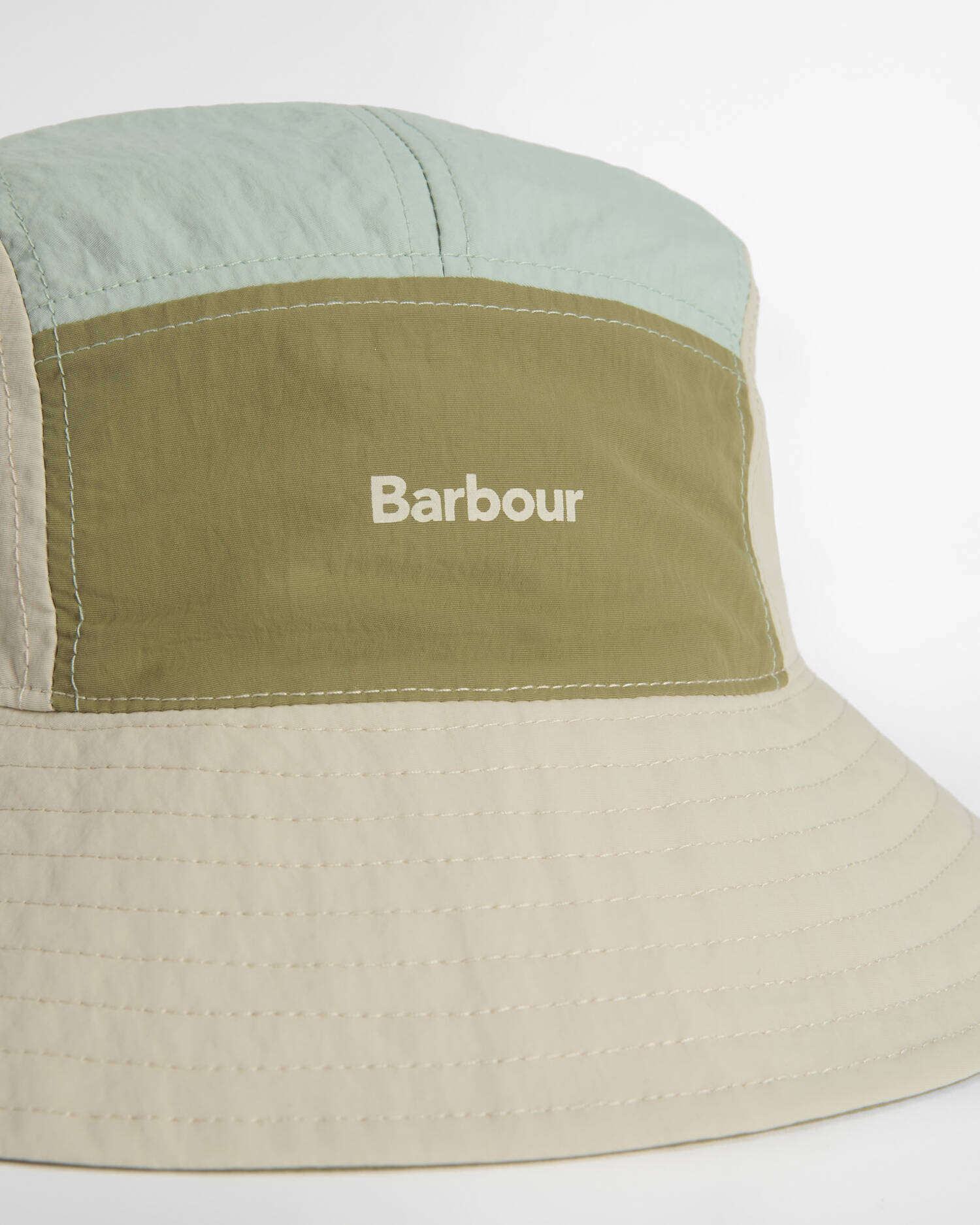Barbour Festival Reversible Bucket Hat in Bleached Olive MHA0943OL31
