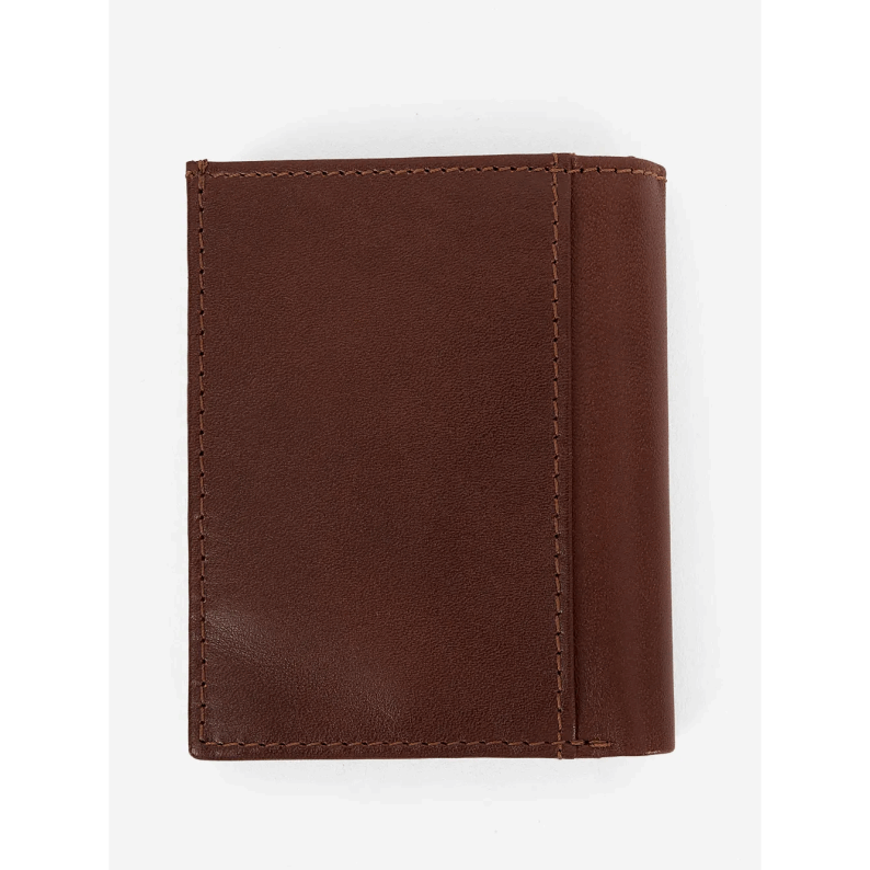 Barbour Colwell Leather Billfold Wallet – Brown/Classic Tartan