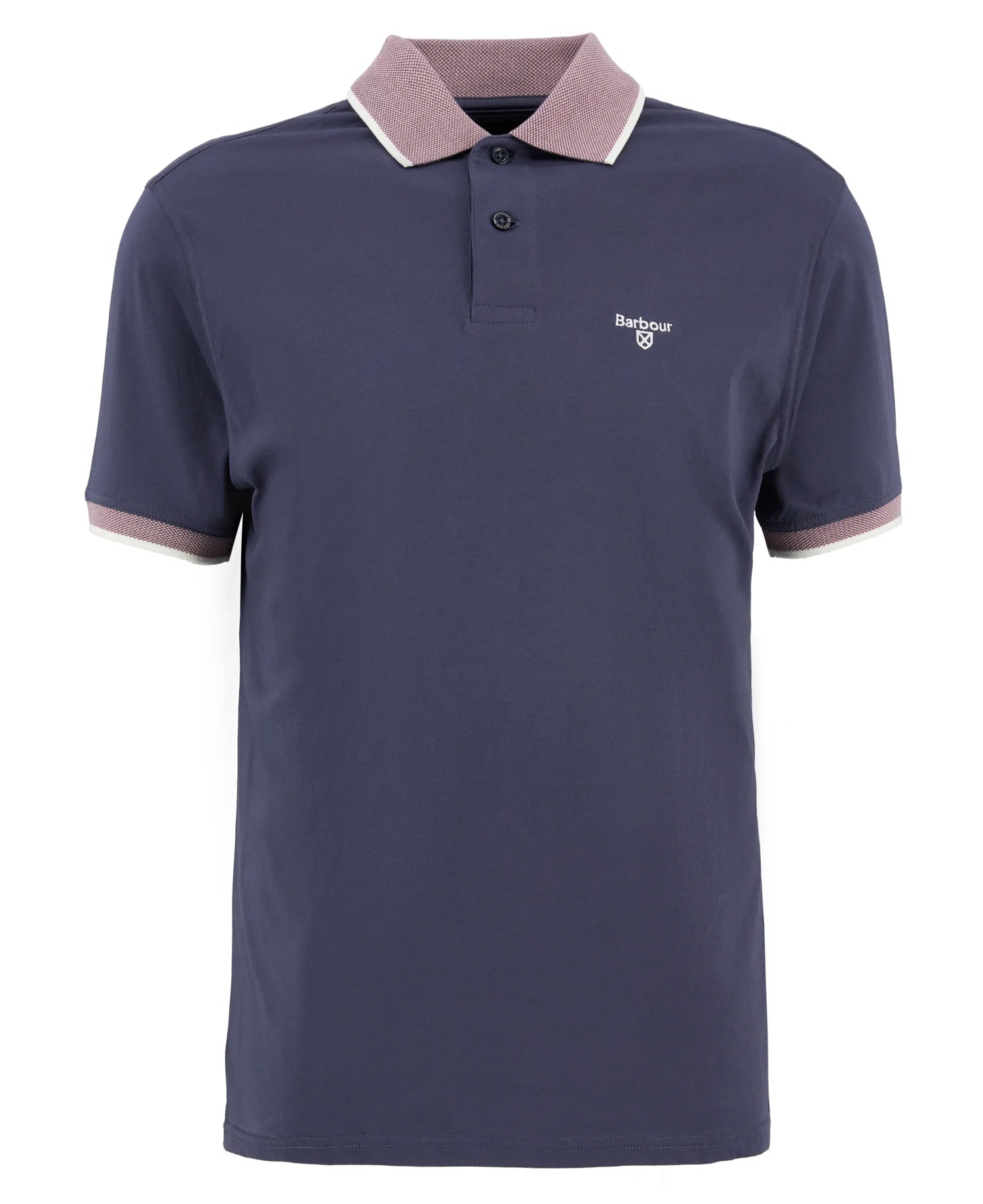 Barbour Westbury graphic T-shirt light sand cotton character logo chest detail view flat shot