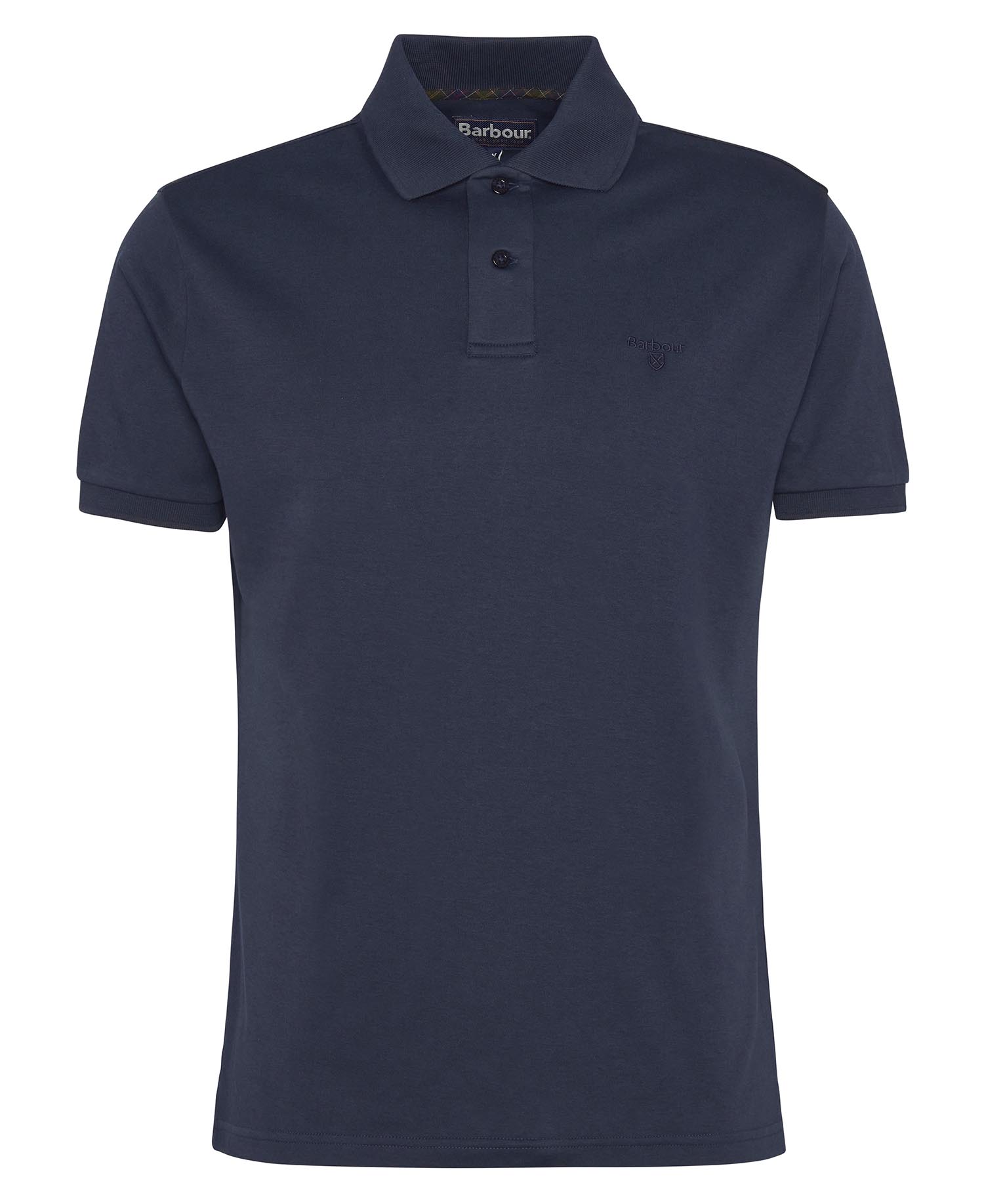 Barbour Hylton Interlock Polo Shirt MML1445 in Navy