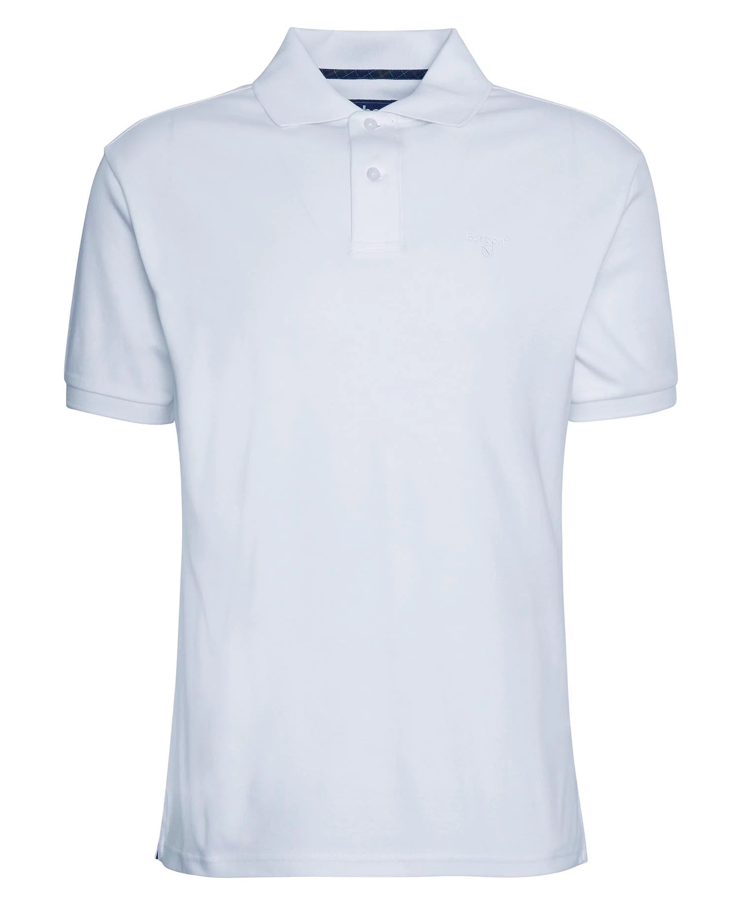 Barbour Hylton Interlock Polo Shirt MML1445 in White