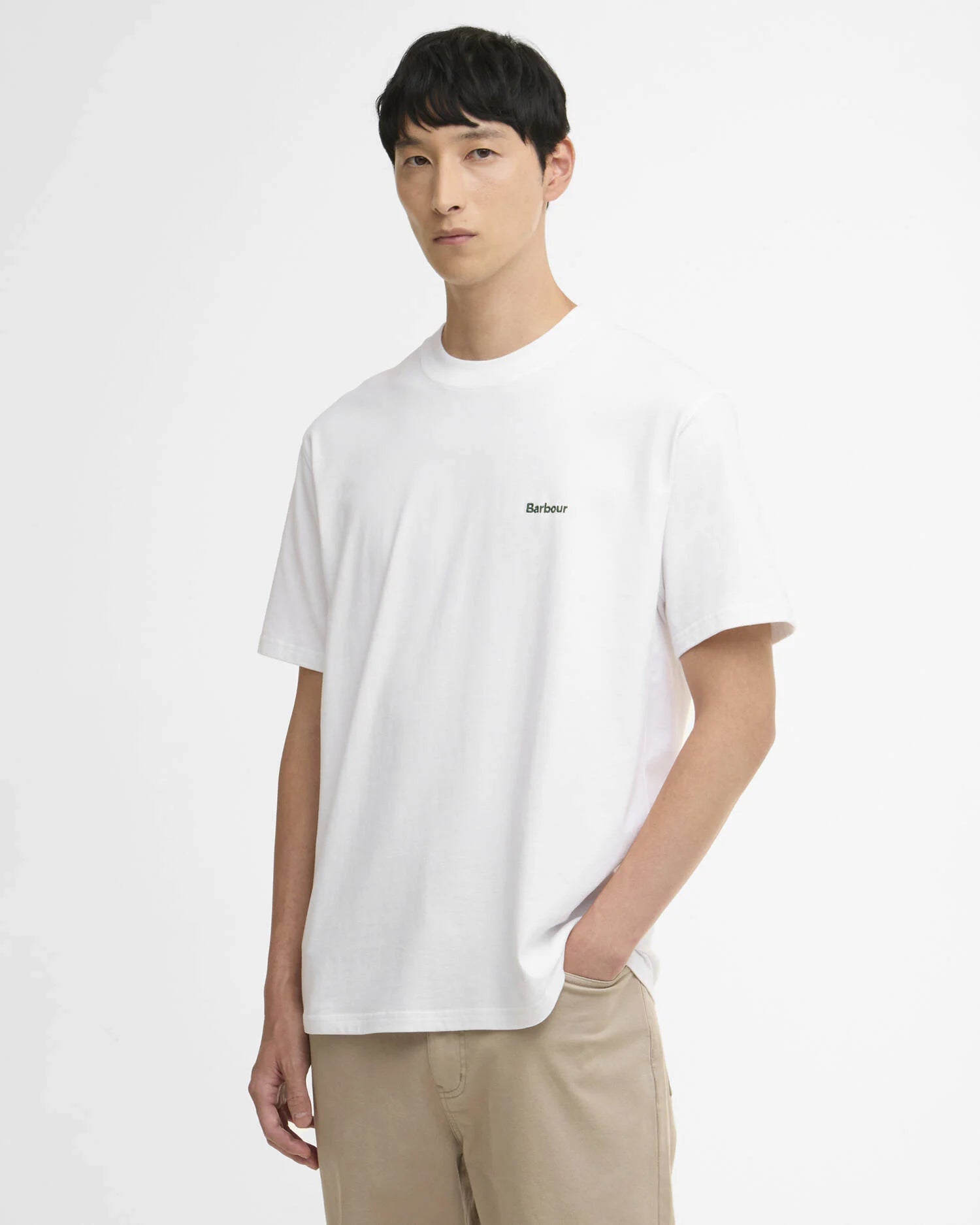 Barbour Dalton Logo Oversized T-Shirt MTS1568WH11