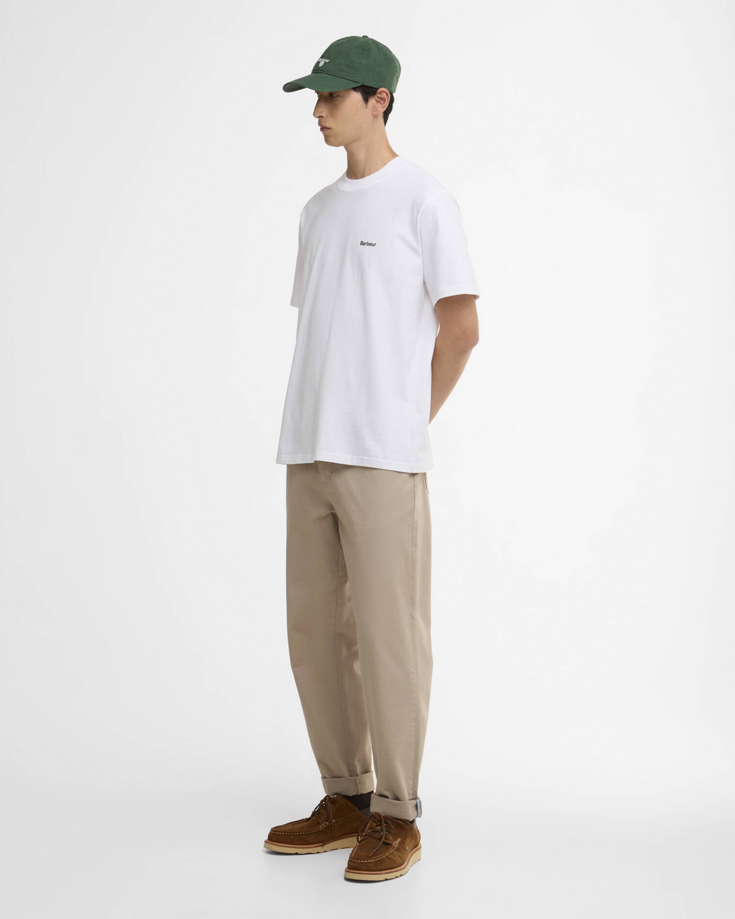 Barbour Dalton Logo Oversized T-Shirt MTS1568WH11