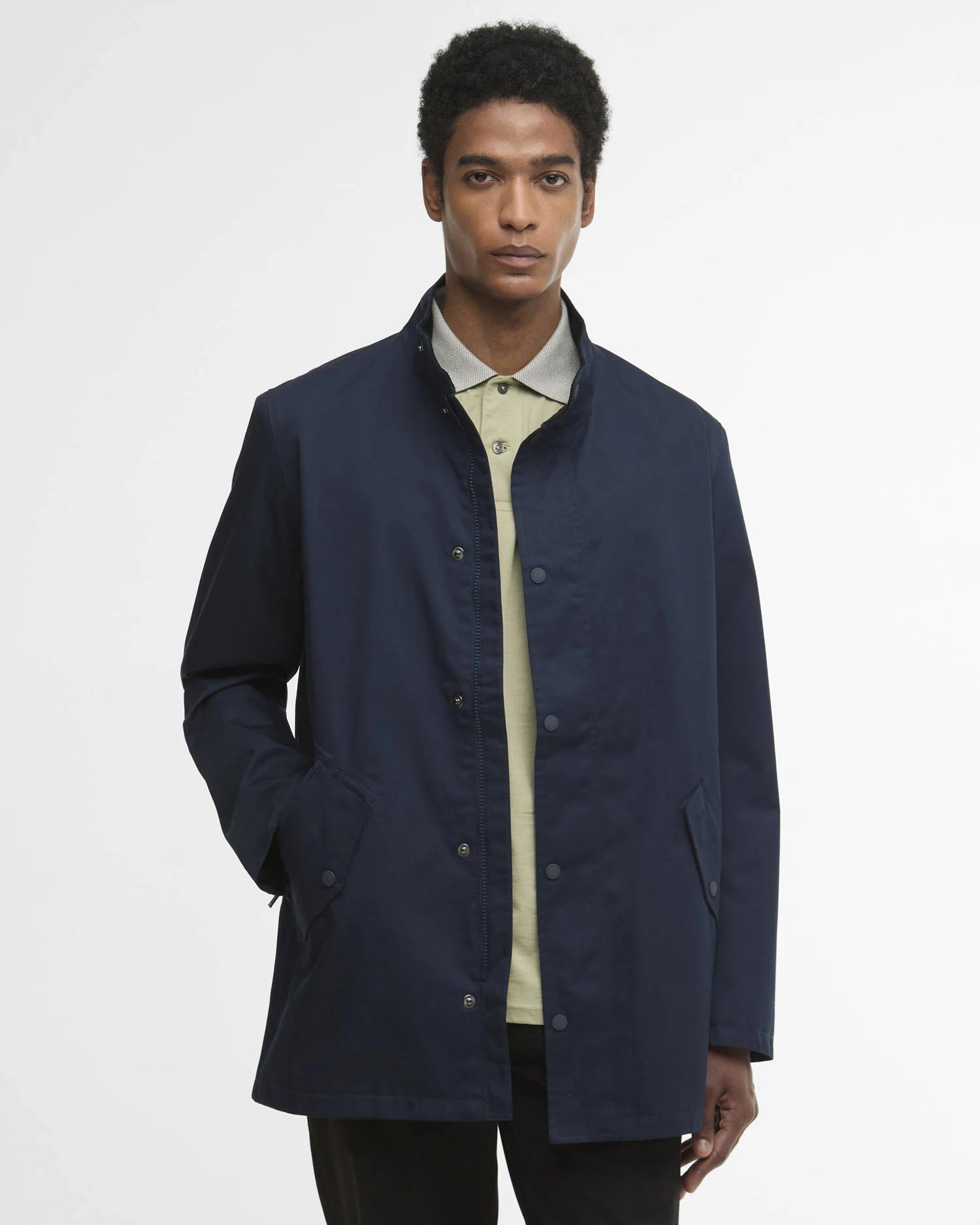 Barbour City Chelsea Waterproof Jacket in Navy MWB1106NY71