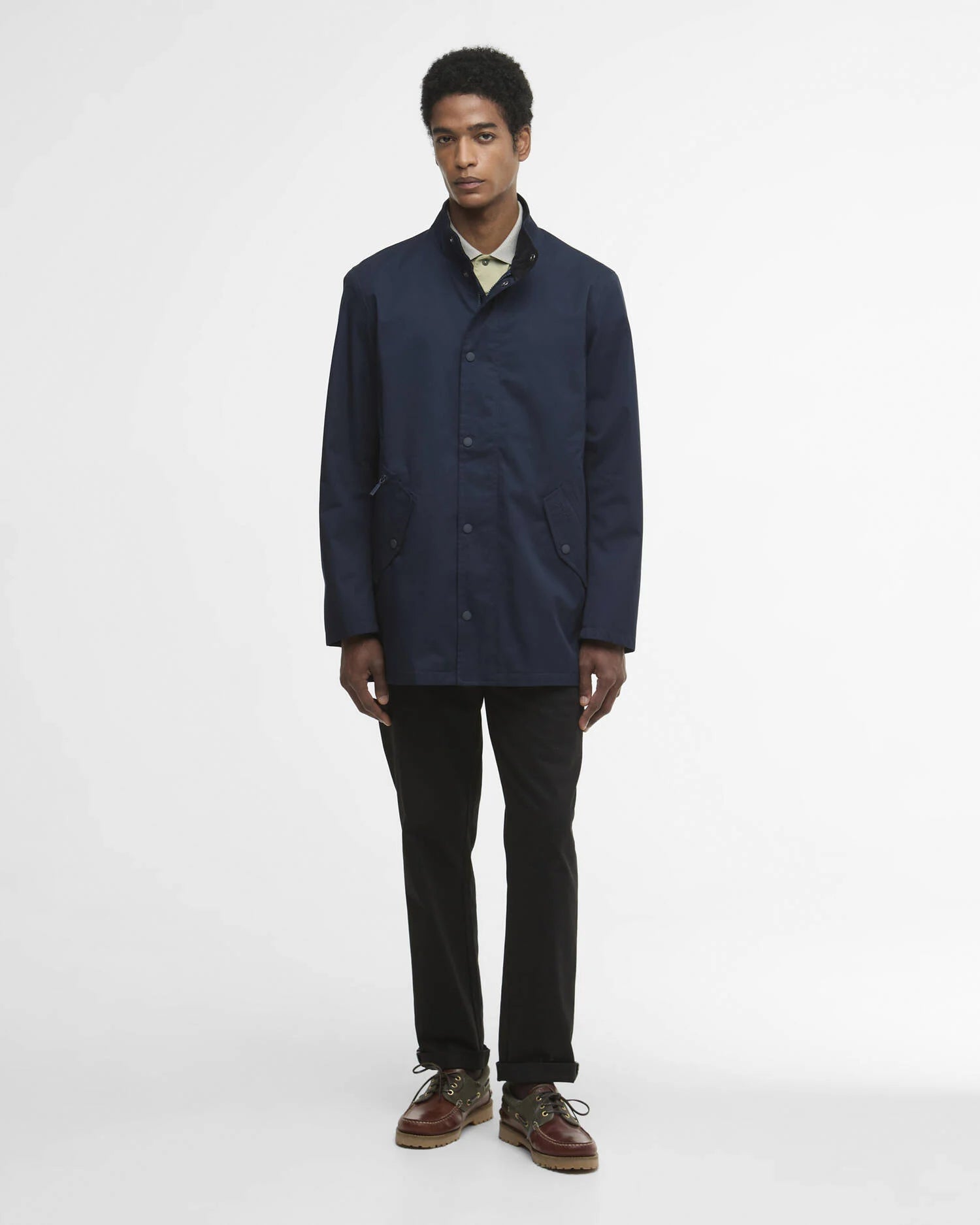 Barbour City Chelsea Waterproof Jacket in Navy MWB1106NY71
