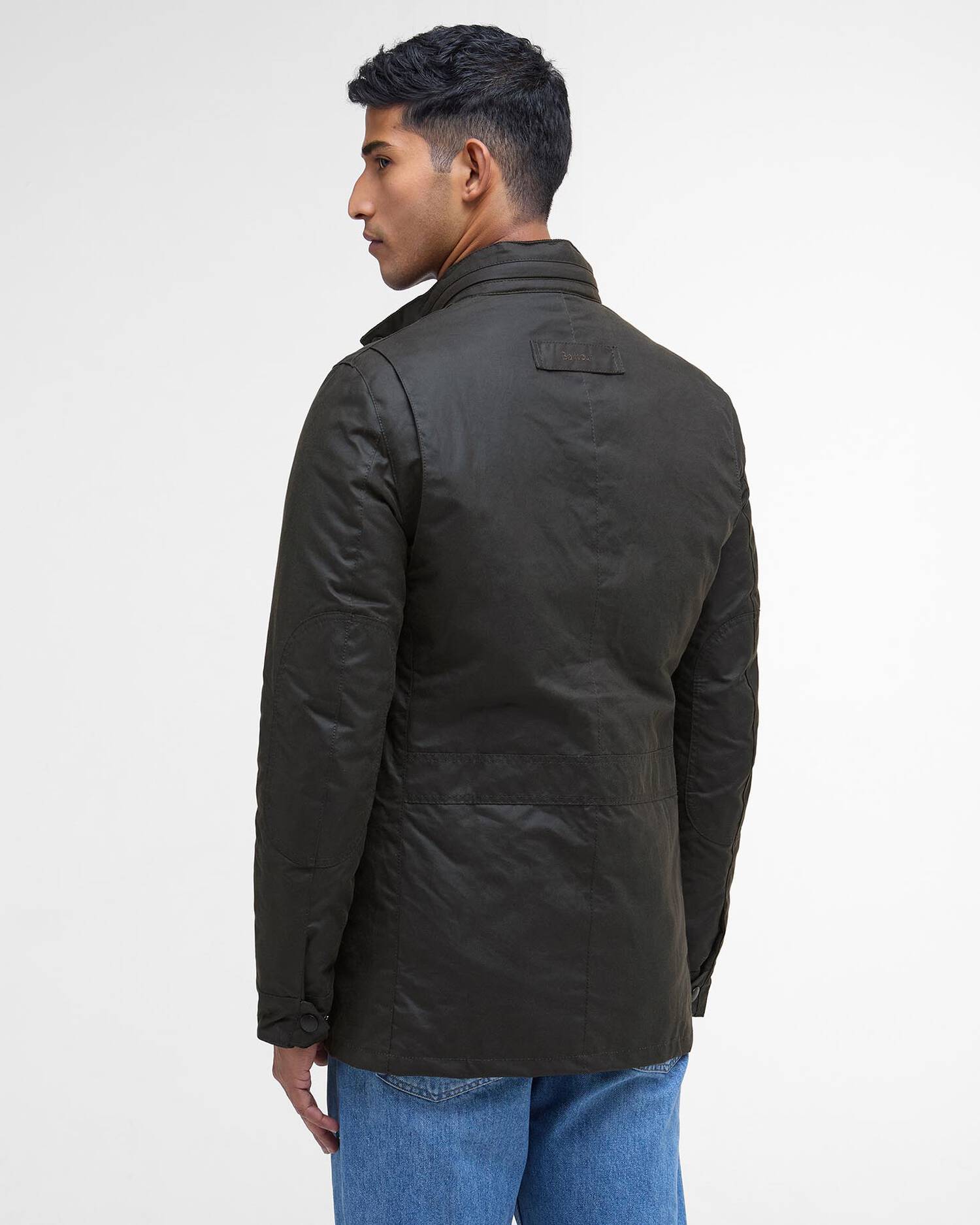 Barbour Corbridge Wax Jacket in Olive