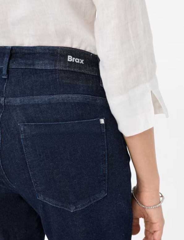 Brax Wide Leg Maine in Denim Dark Blue 70-7150