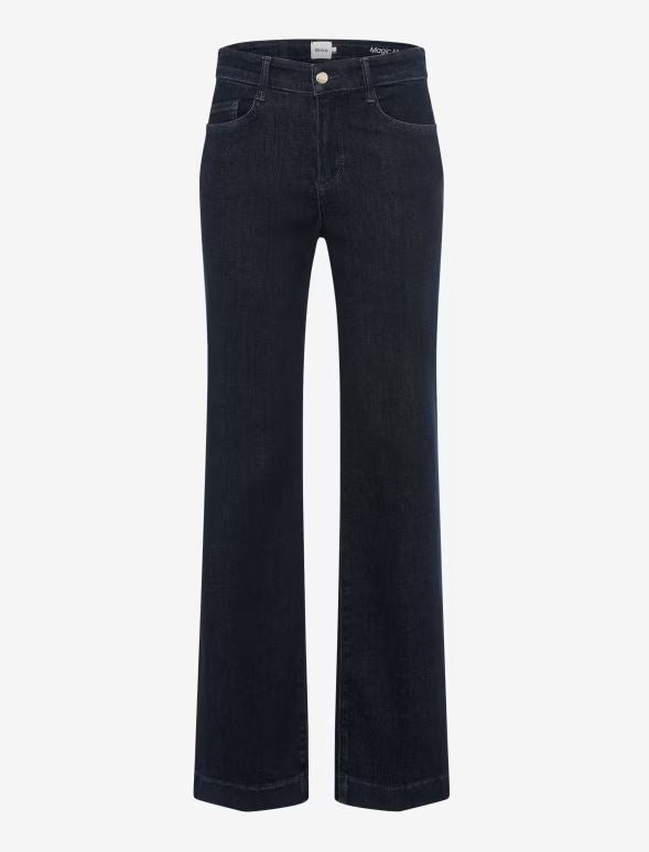 Brax Wide Leg Maine in Denim Dark Blue 70-7150