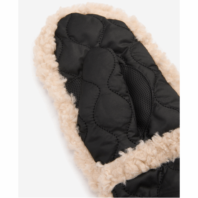 Barbour Marnie Waterproof Mittens Black & Olive