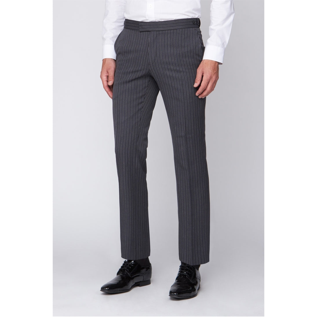 Scott By The Label Masonic Striped Trousers SS10141T0 Black Stripe