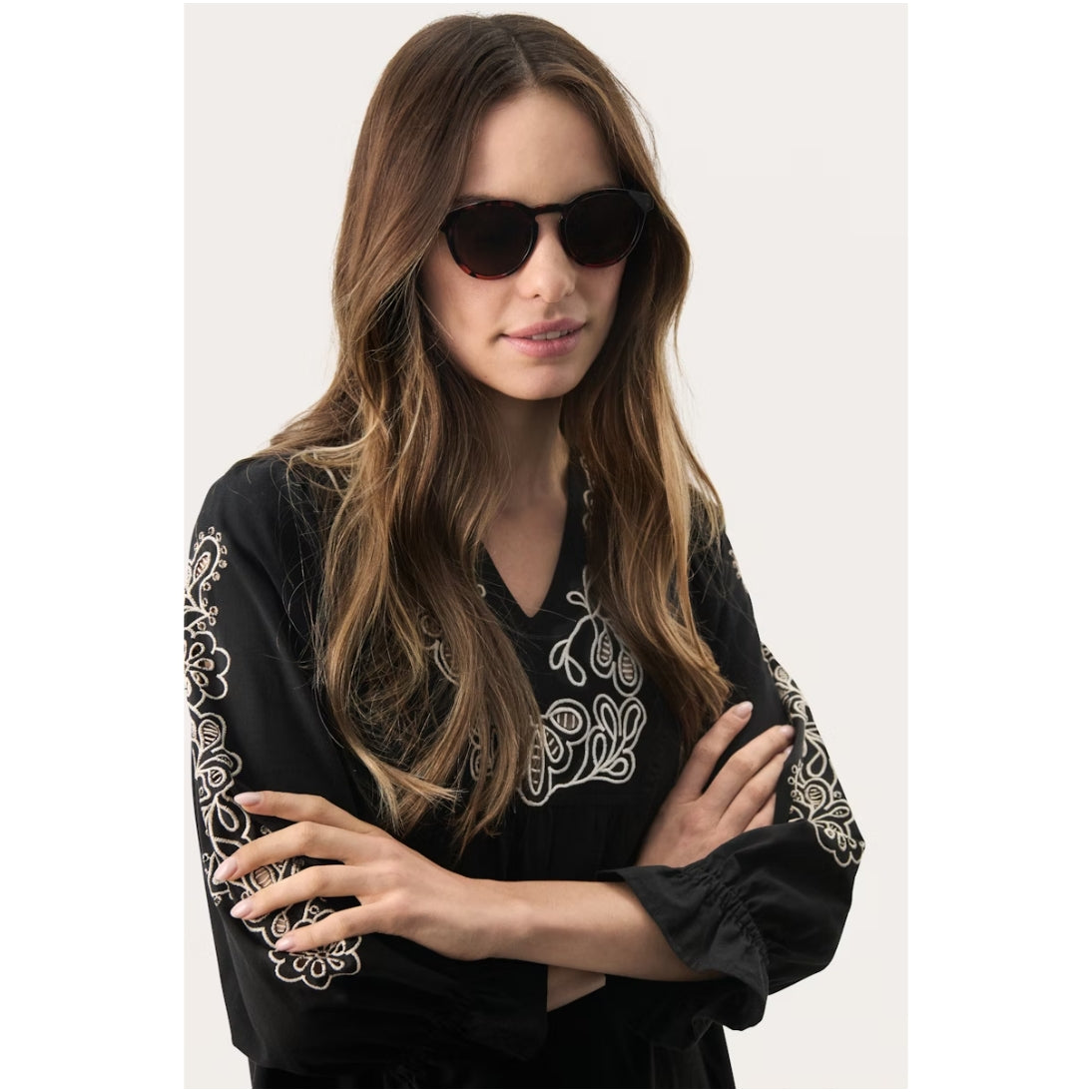 Part Two Nino Sunglasses 30309326 Mocha Meringue