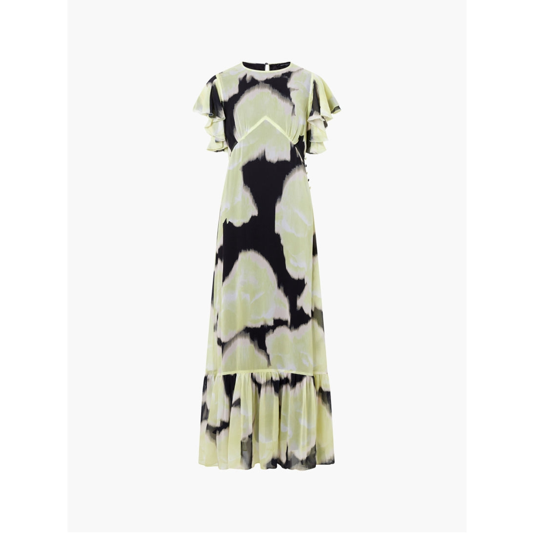 French Connection Natalie Emina Chiffon Maxi Dress 71YFW