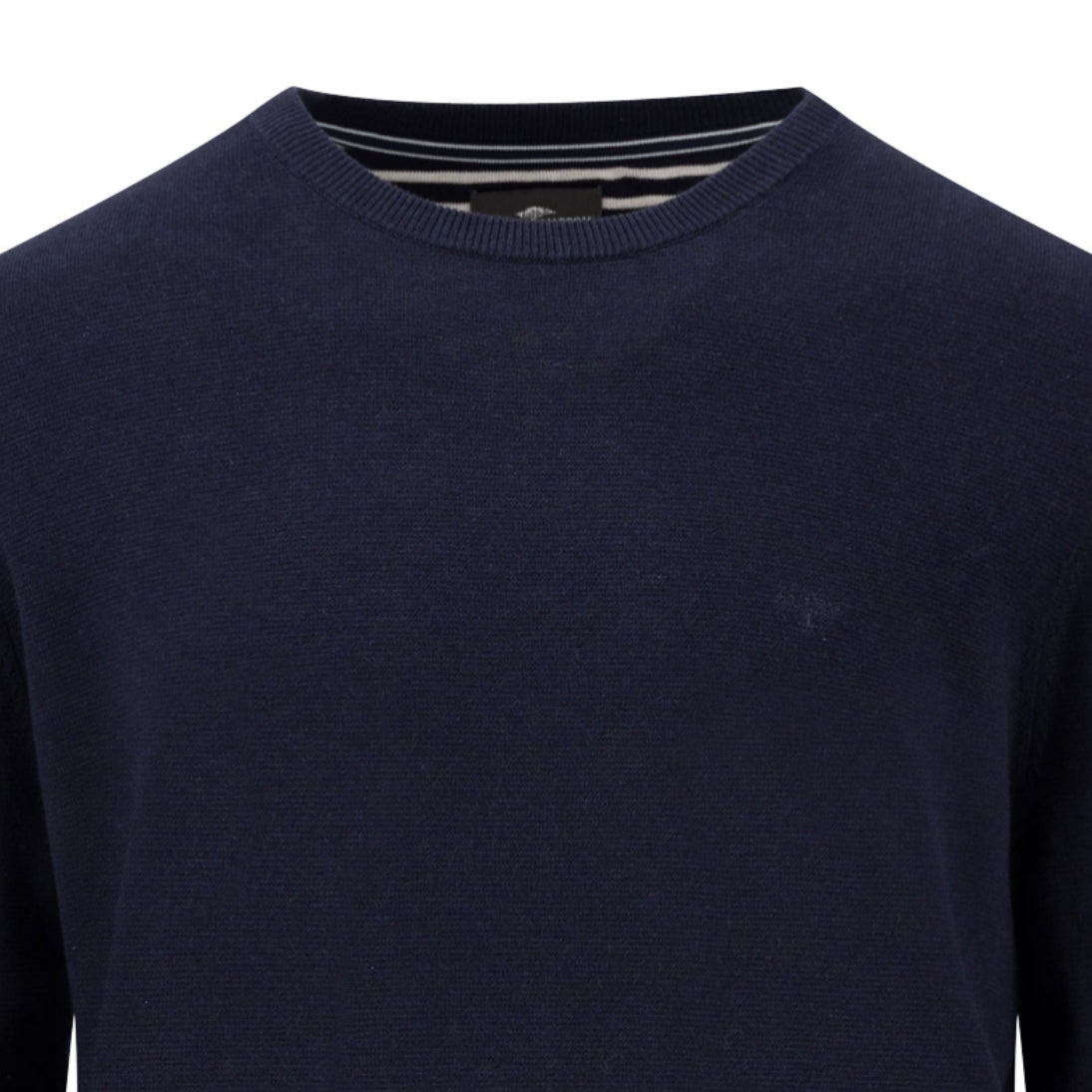Fynch-Hatton Lightweight Air Cotton Crew Neck Sweater 1502314 – Navy