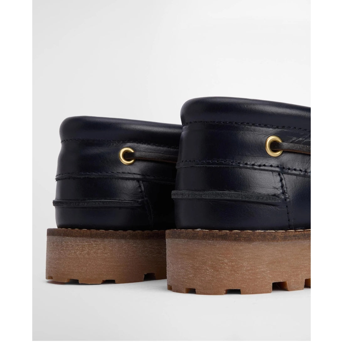 BARBOUR Re-Engineered Deck Boat Shoes MFO0795 NAVY