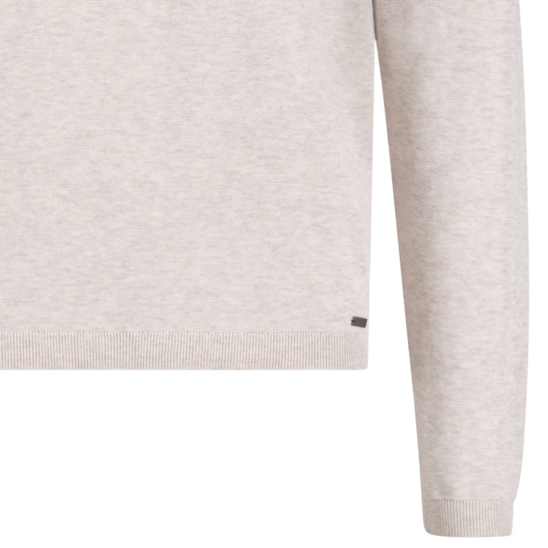 Fynch-Hatton Lightweight Air Cotton Crew Neck Sweater 1502314 New Offwhite