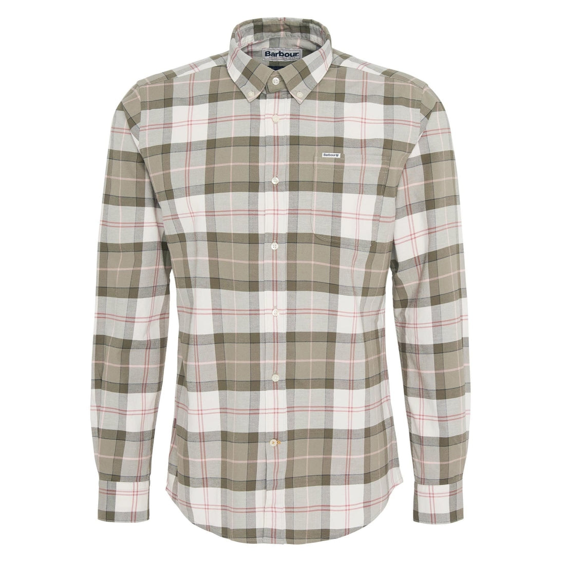 Barbour Lewis Tartan Shirt MSH5070TN40 Bleached Pine Tartan