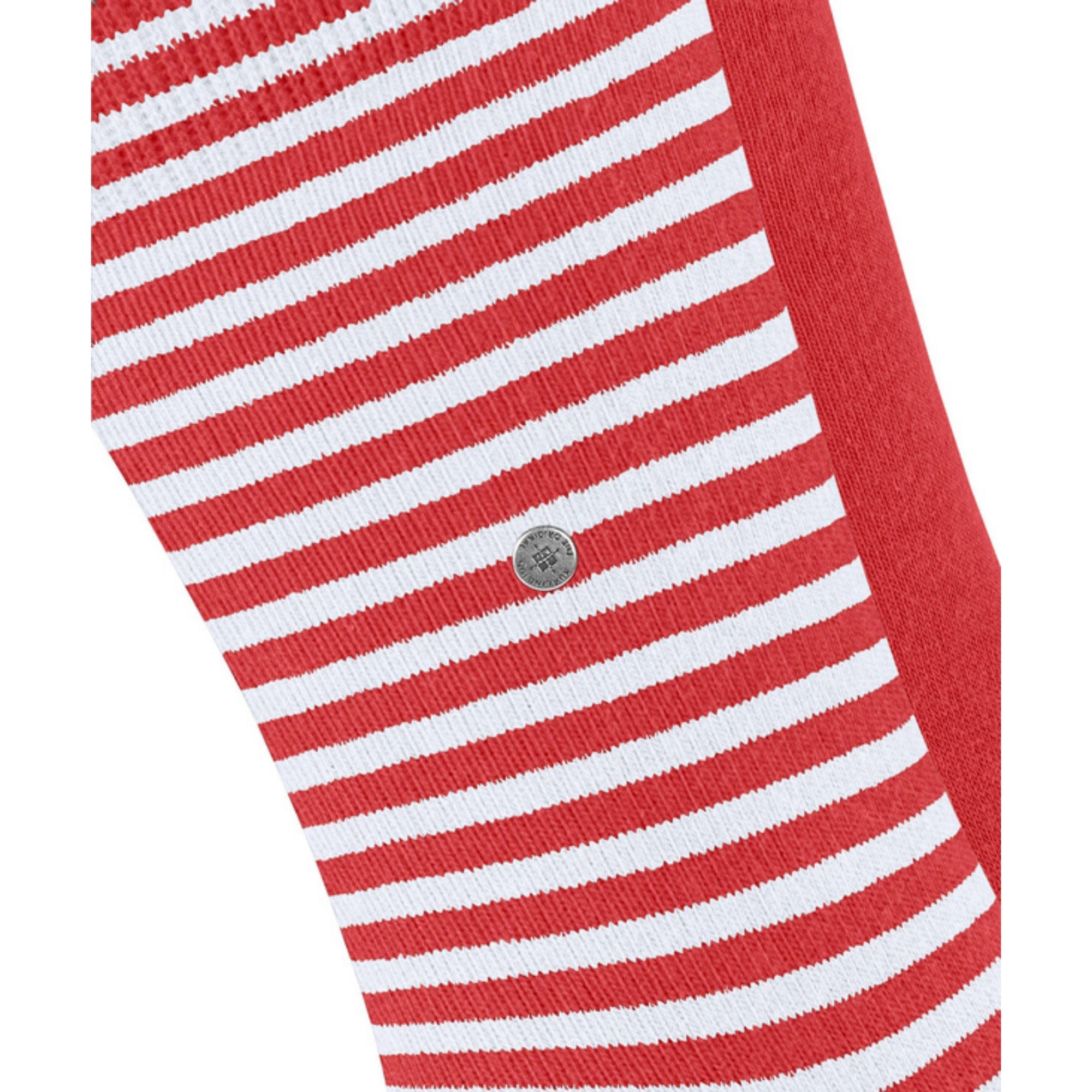 Burlington Everyday Stripe 2-Pack Men Socks in Orange / White