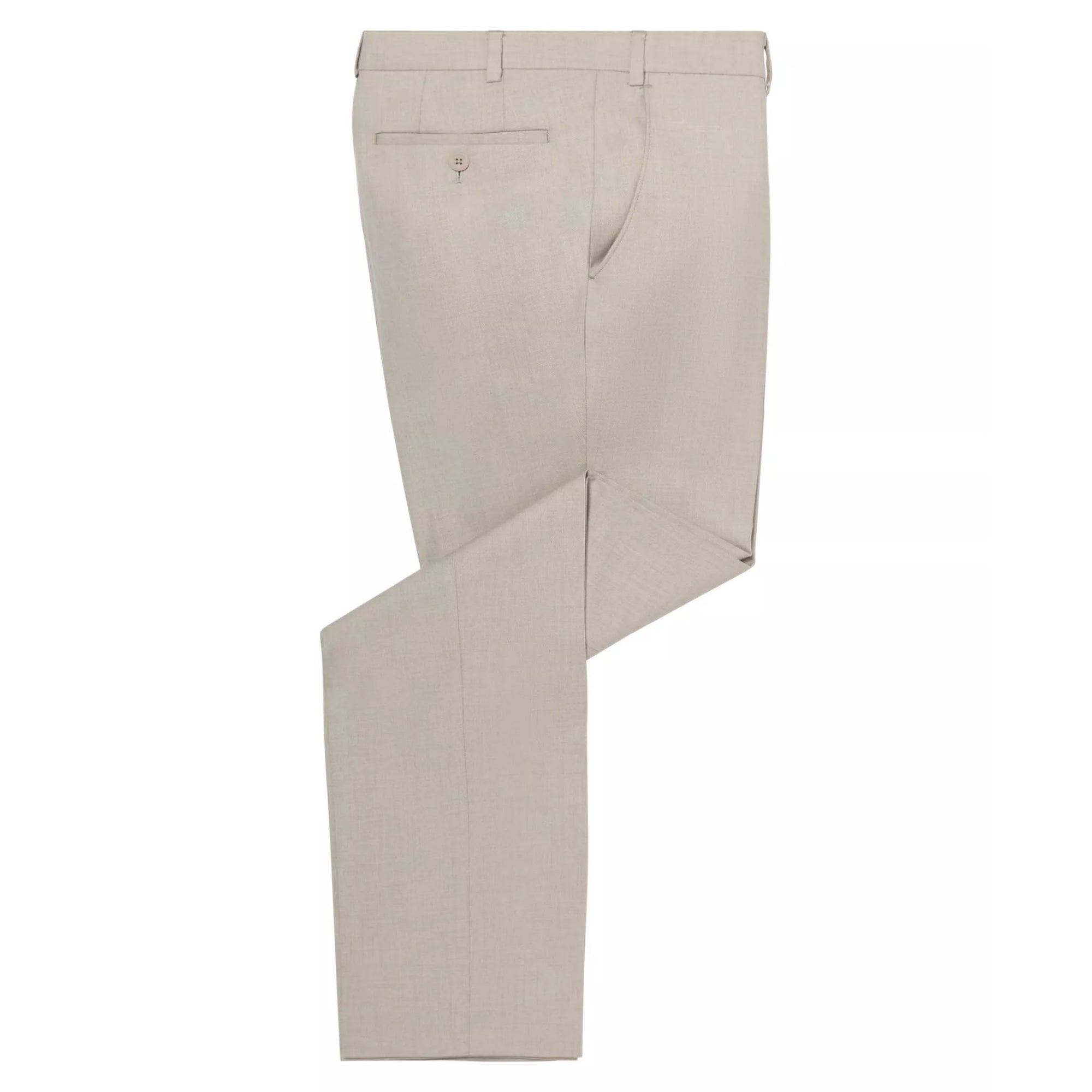 Beige pants on a white background