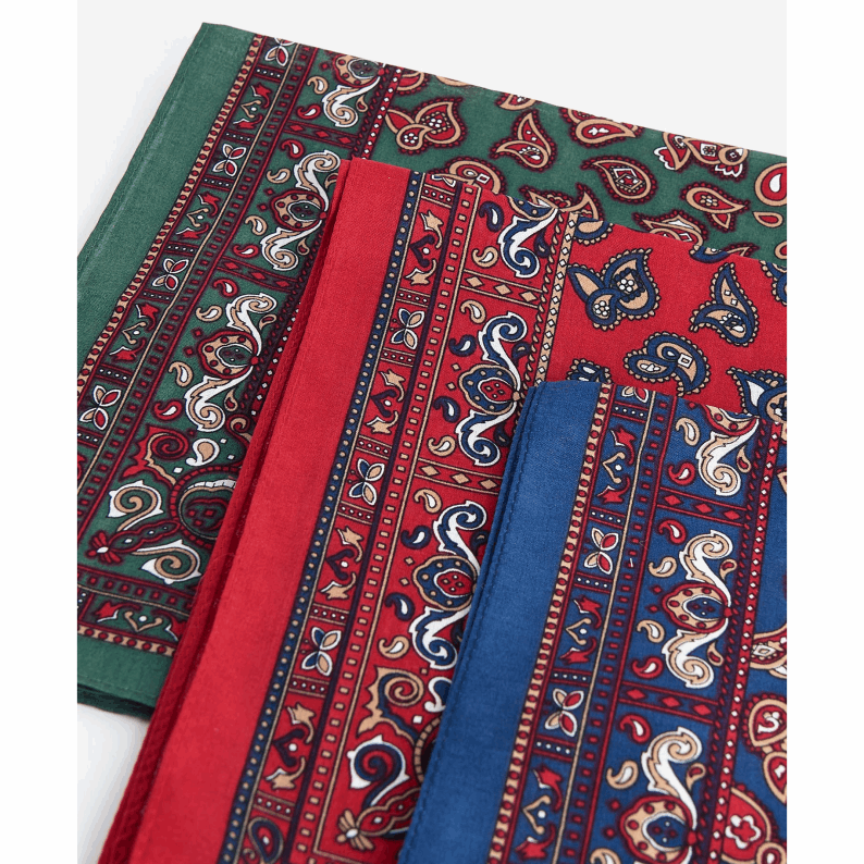 Barbour Paisley Handkerchiefs Gift Box Set