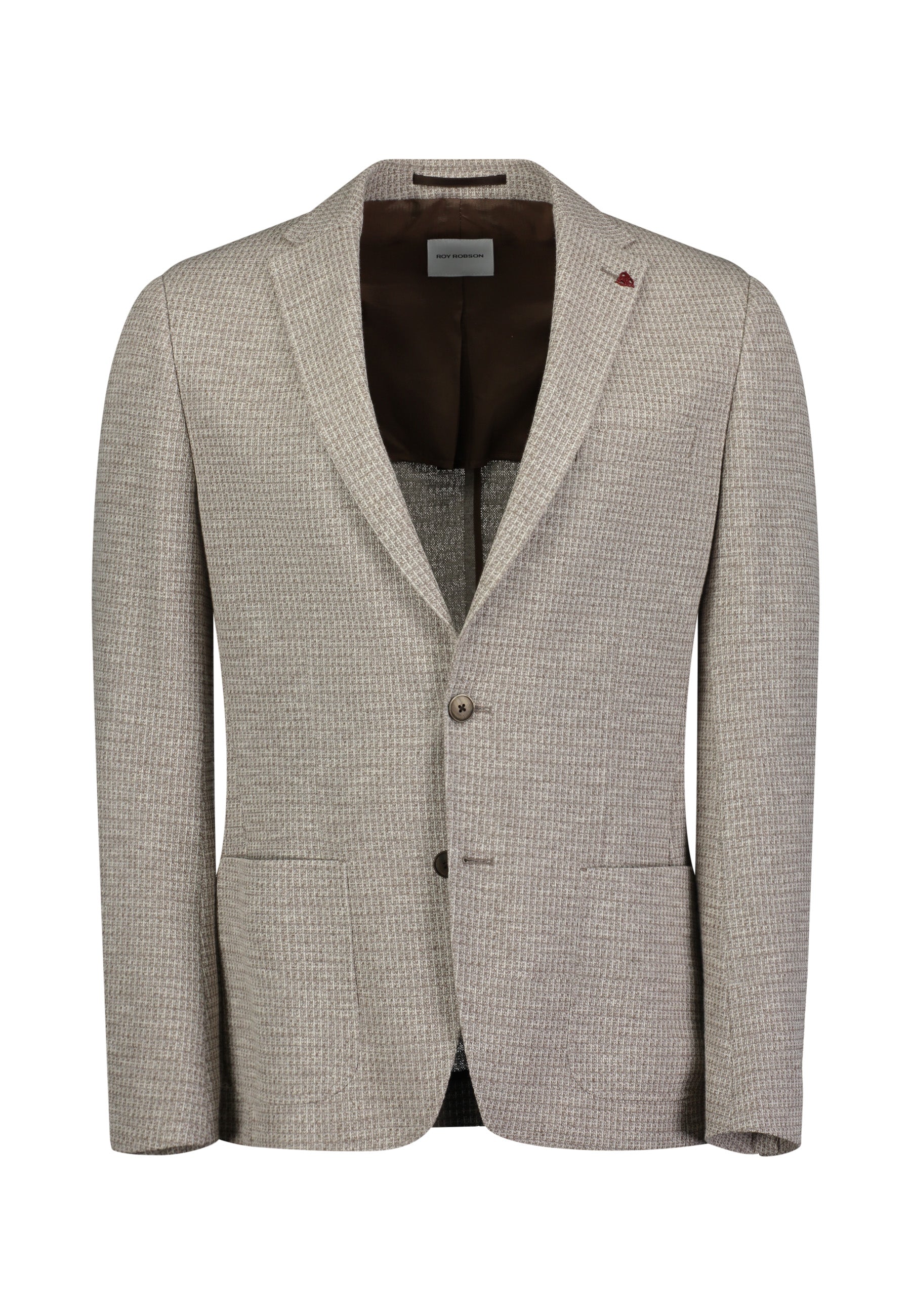 Roy Robson Slim Fit Cotton-Blend Jacket 14566 Brown