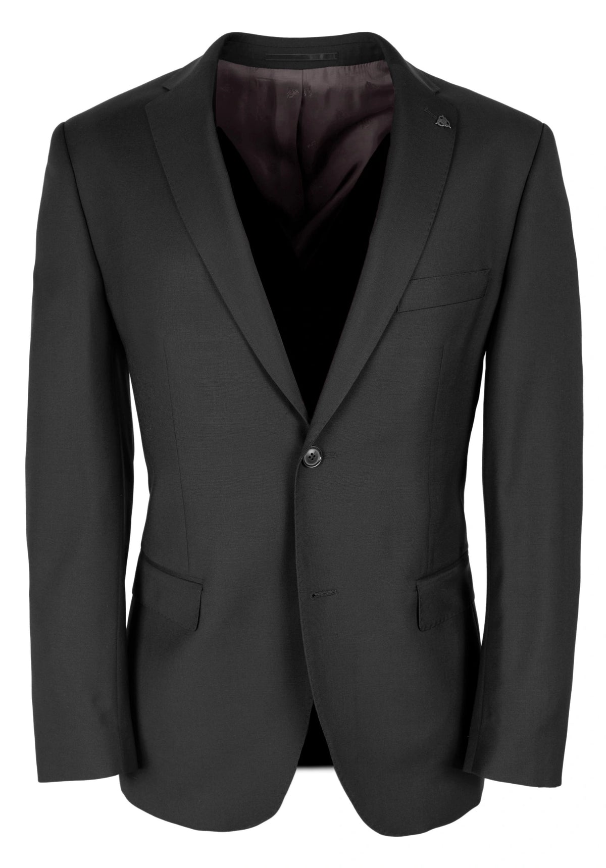Roy Robson Super 100’s Pure Virgin Wool Suit Jacket – Black 5000