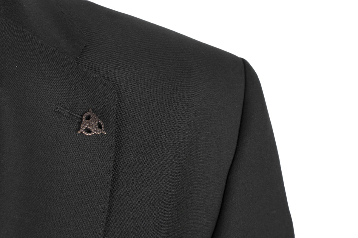 Roy Robson Super 100’s Pure Virgin Wool Suit Jacket – Black 5000