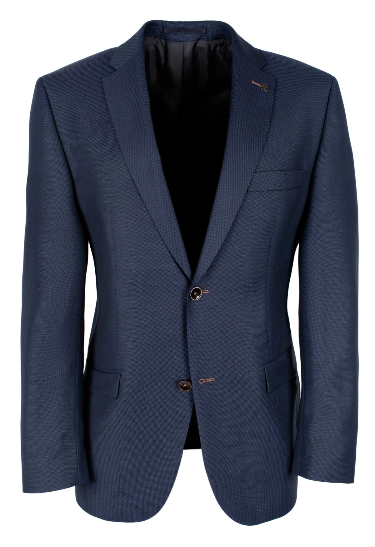 Roy Robson Italian Cloth Super 130’s Pure Virgin Wool Suit Jacket – Dark Blue 5008