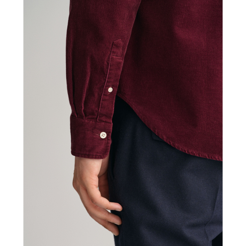 GANT Regular Fit Corduroy Shirt 3230228 Red Shadow