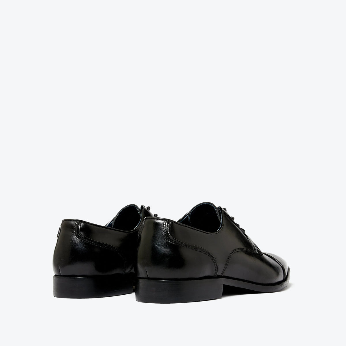 Remus Uomo Mens's Bonuci Leather Derby Shoe Black