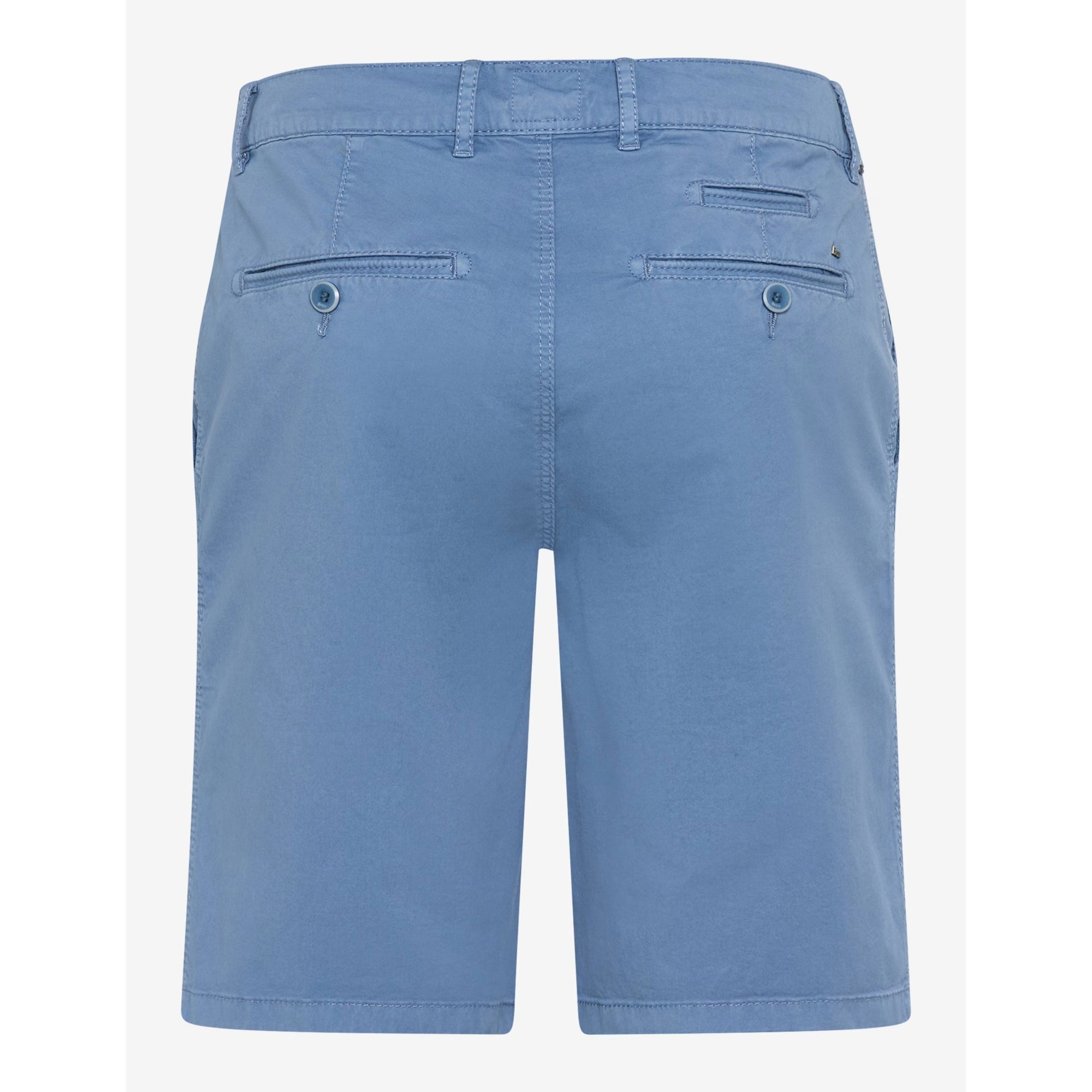 Blue shorts on a white background