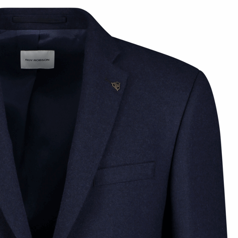 Roy Robson Sports Jacket – Wool Blend Dark Blue