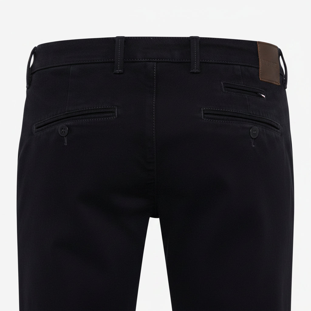 BRAX Fabio Hi-FLEX Royal Gabardine Chinos in Dark Navy 07-1153