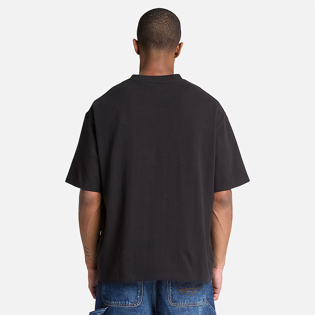Timberland Rugged Boot Short-Sleeve T-Shirt for Men in Black