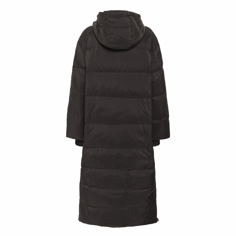 Part Two Safir Long Coat in Black