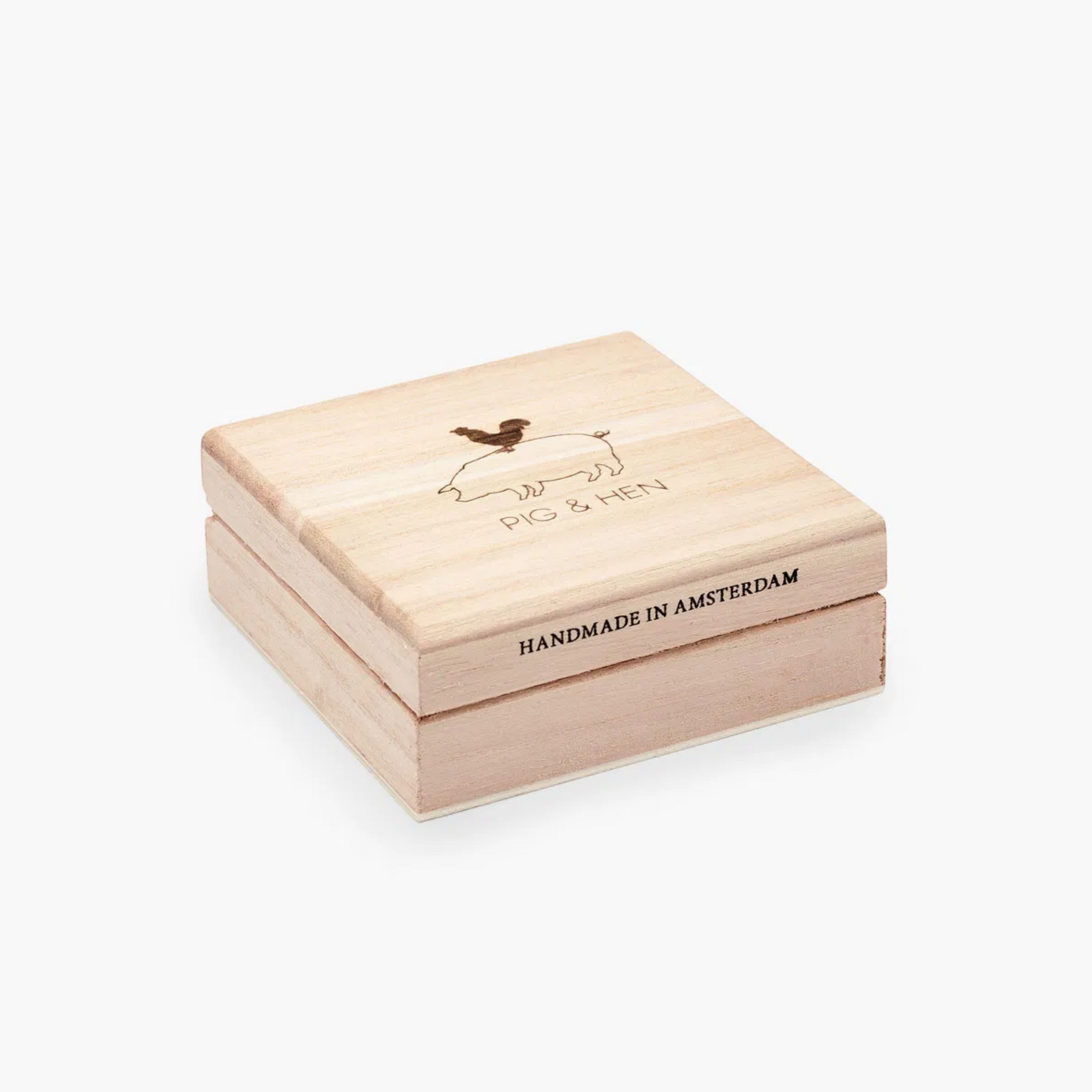 Pig &amp; Hen Hand Made D-Shackle Bracelet Salty Steve - Slate Grey | Arctic Blue