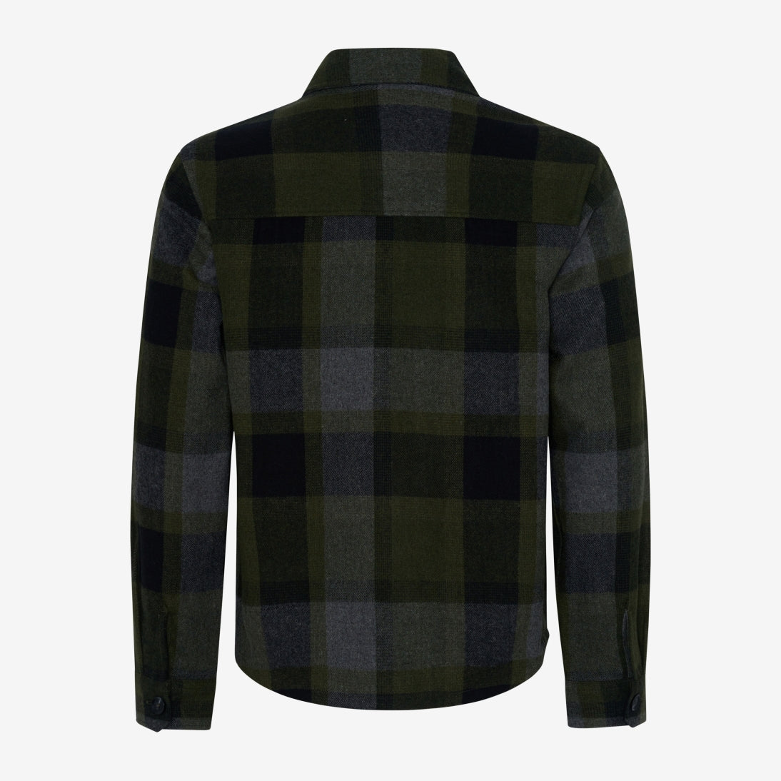 Brax Santiago Wool Mix Shacket Olive 25-2178