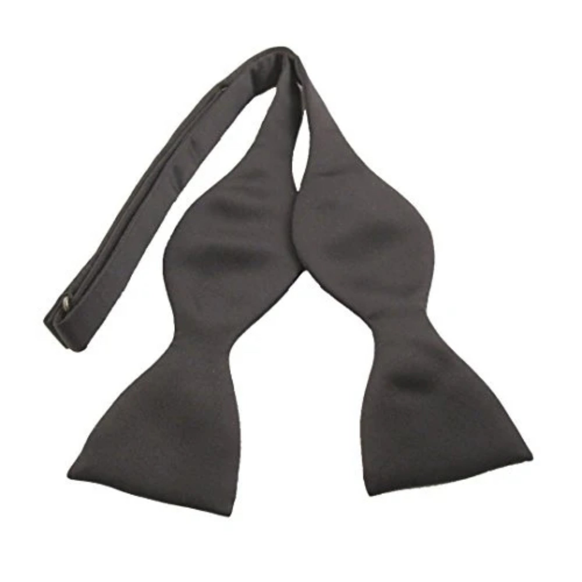 Van Buck Satin Self Tie Bow Tie Made in England
