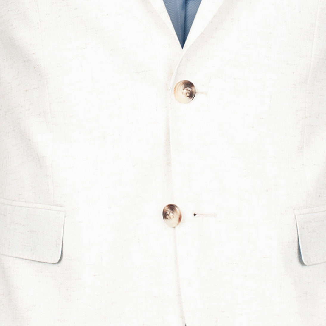 Giordano Linen Mix Blazer in Snow White