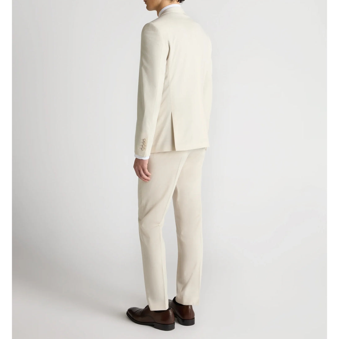 Remus Uomo Massa Slim Fit Stretch Suit Jacket 12703 Stone