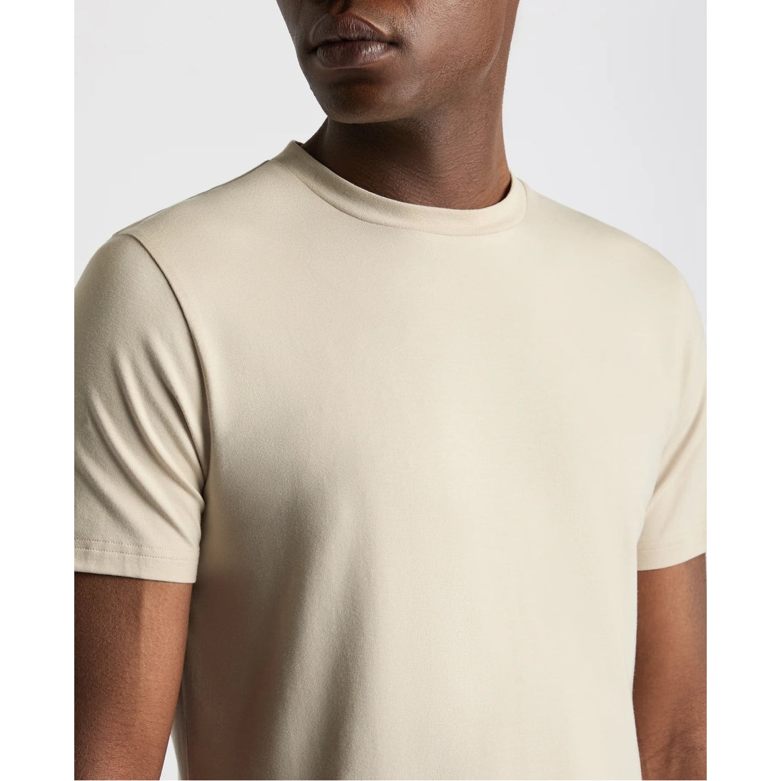 Remus Uomo Silky Stretch Tencel T-shirt 58804 Stone