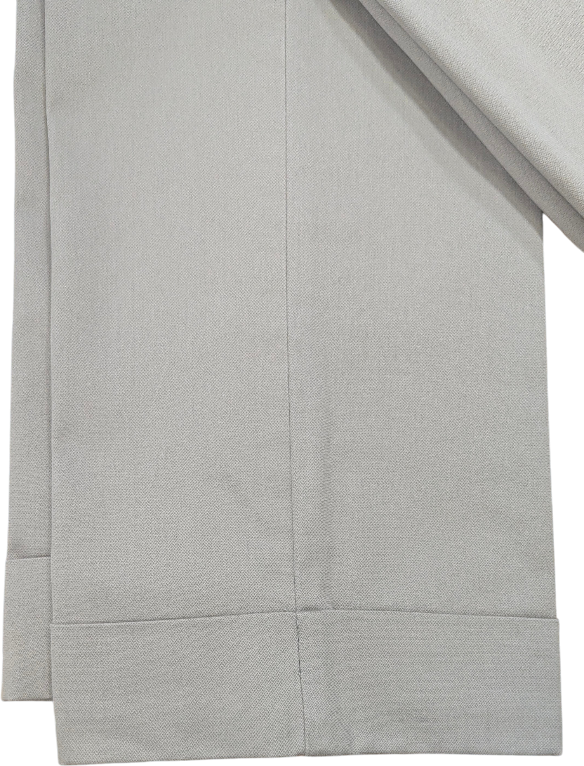 BRÜHL Ascot Single Pleat Turn-Up Chino Trousers in Stone 186870